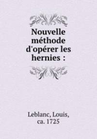 Nouvelle methode d