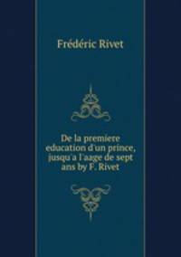 De la premiere education d
