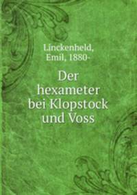 Der hexameter bei Klopstock und Voss