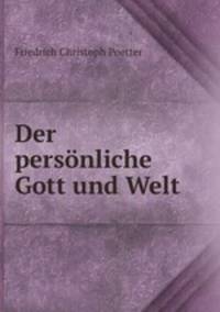Der personliche Gott und Welt