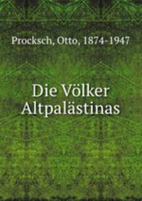 Die Vlker Altpalstinas