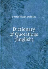 Dictionary of Quotations (English)