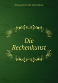 Die Rechenkunst.