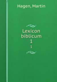 Lexicon biblicum. 1