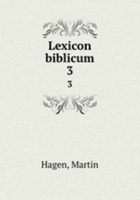 Lexicon biblicum. 3