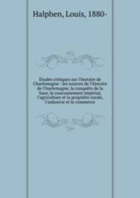 Etudes critiques sur l