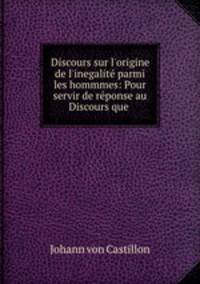 Discours sur l
