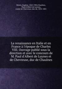 La renaissance en Italie et en France a l