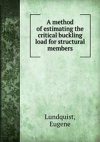 A method of estimating the critical buckling load for structural members