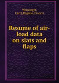 Resume of air-load data on slats and flaps