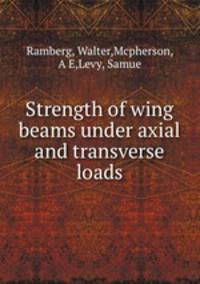 Strength of wing beams under axial and transverse loads
