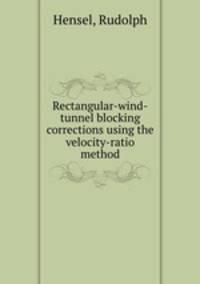 Rectangular-wind-tunnel blocking corrections using the velocity-ratio method