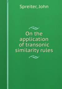 On the application of transonic similarity rules