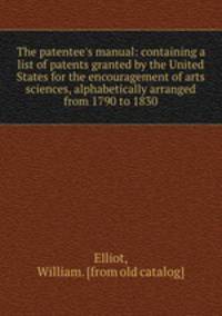 The patentee