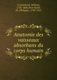 Anatomie des vaisseaux absorbans du corps humain