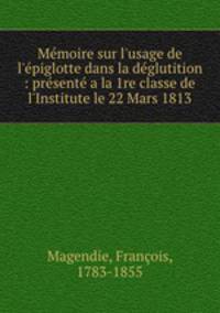 Memoire sur l