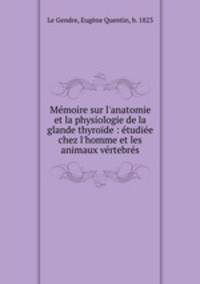 Memoire sur l