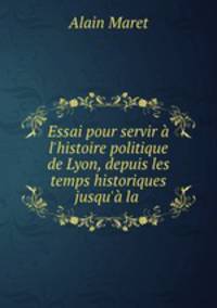 Essai pour servir a l