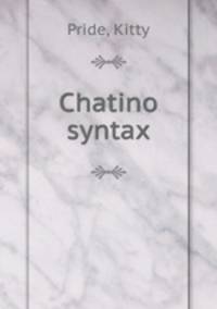 Chatino syntax