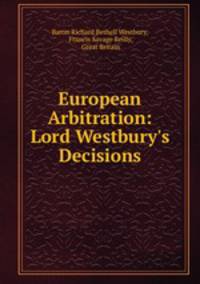 European Arbitration: Lord Westbury