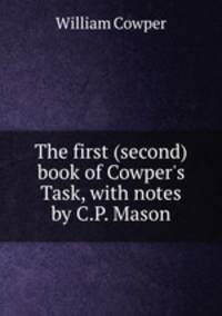 The first (second) book of Cowper