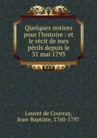 Quelques notices pour l