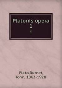 Platonis opera. 1