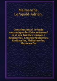 Contribution a? l