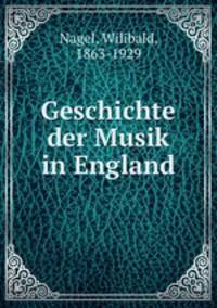 Geschichte der Musik in England