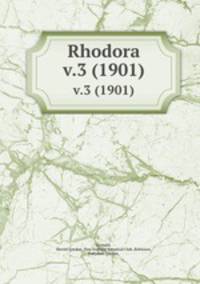 Rhodora. v.3 (1901)