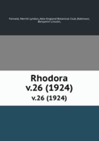 Rhodora. v.26 (1924)