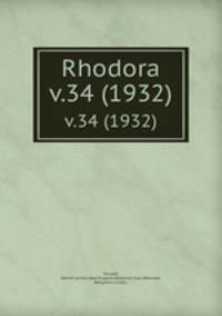 Rhodora. v.34 (1932)