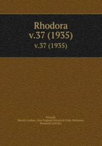 Rhodora. v.37 (1935)