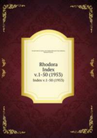 Rhodora. Index v.1-50 (1953)