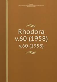 Rhodora. v.60 (1958)