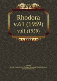 Rhodora. v.61 (1959)