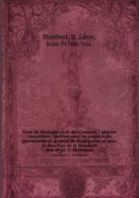 Flore de Madagascar et des Comores ? plantes vasculaires / publiee sous les auspices du gouvernement general de Madagascar et sous la direction de H. Humbert.. fam 49 pt. 1: Orchidees
