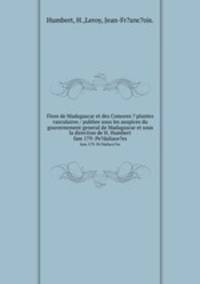 Flore de Madagascar et des Comores ? plantes vasculaires / publiee sous les auspices du gouvernement general de Madagascar et sous la direction de H. Humbert.. fam 179: Pe?daliace?es