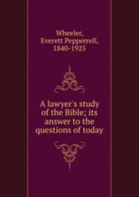 A lawyer