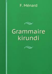 Grammaire kirundi