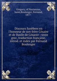 Discours funebres en l