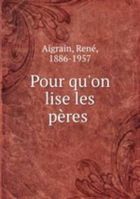 Pour qu`on lise les pres