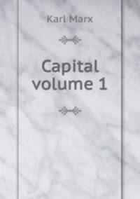Capital volume 1