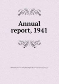 Annual report, 1941