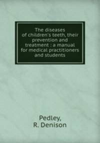 The diseases of children