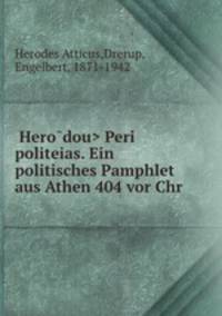  Peri politeias. Ein politisches Pamphlet aus Athen 404 vor Chr.