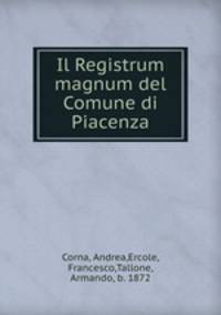 Il Registrum magnum del Comune di Piacenza