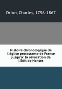 Histoire chronologique de l