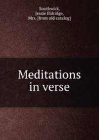 Meditations in verse