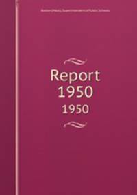 Report. 1950